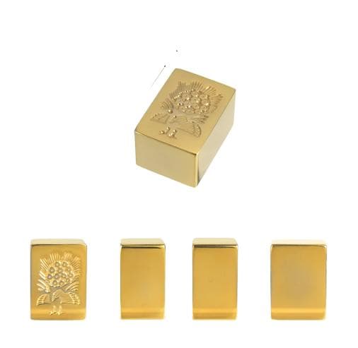 【金メッキ麻雀牌】發