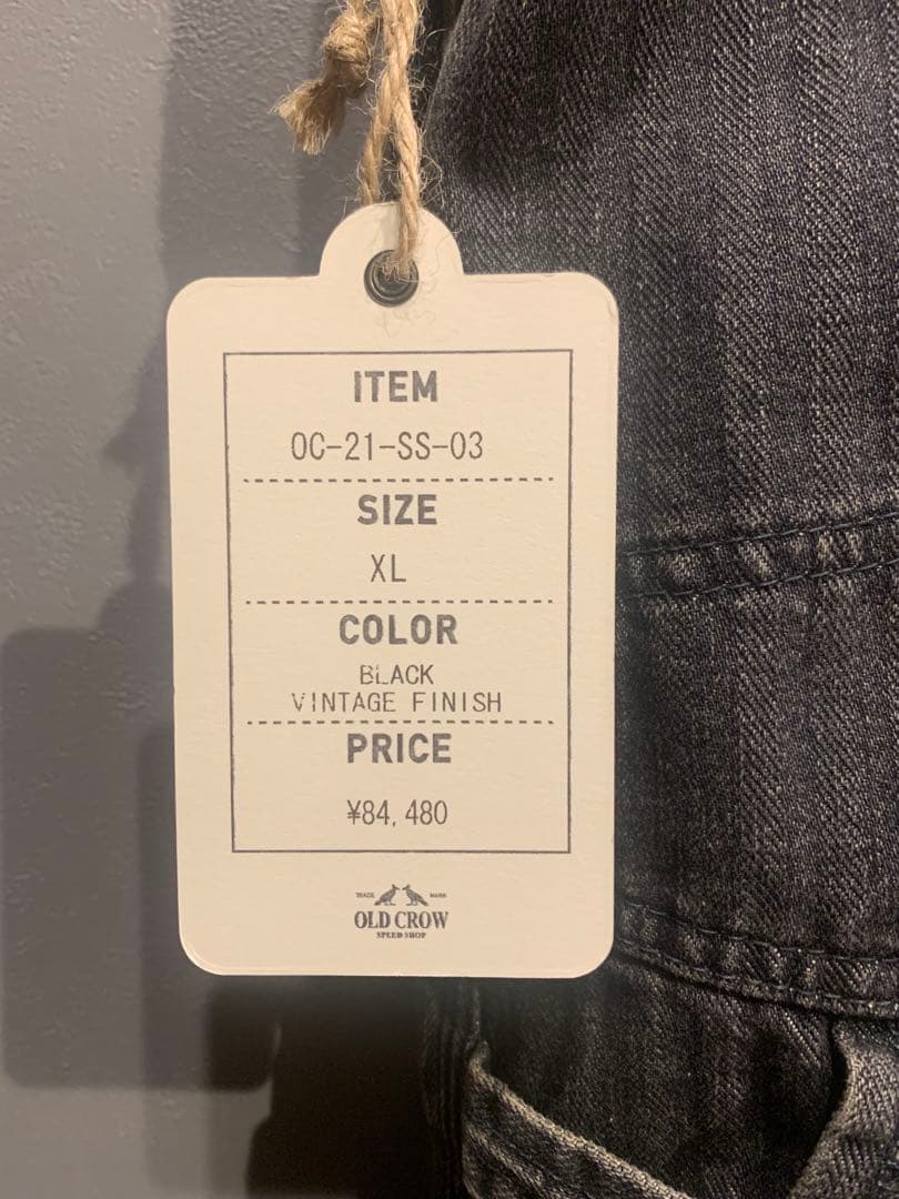 【美品】オールドクロウ　オーバーオール