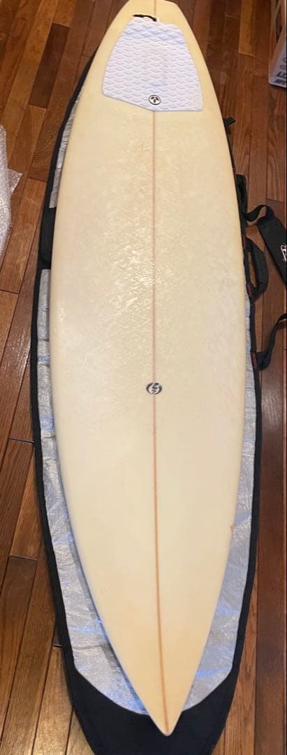 サーフボードショートスカッシュテール　浮力推進力強　初心者向け　ハードケース付