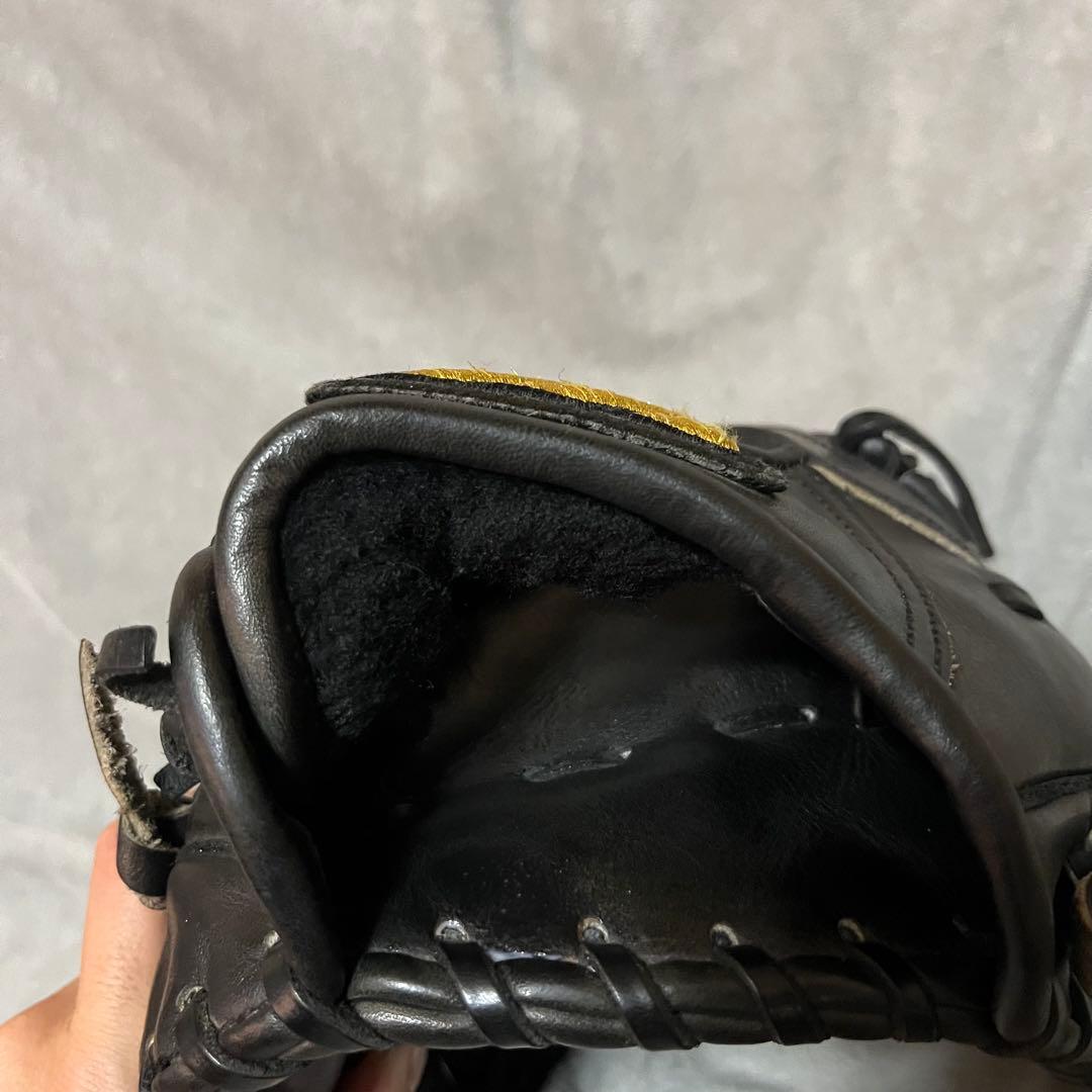 ミズノプロ　硬式内野手用グローブ　Mマーク　旧タグラベル