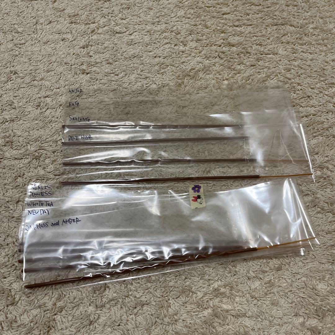 Oya lncense Set ナガエプリュス お香立て 梅うぐいす アポテーケ