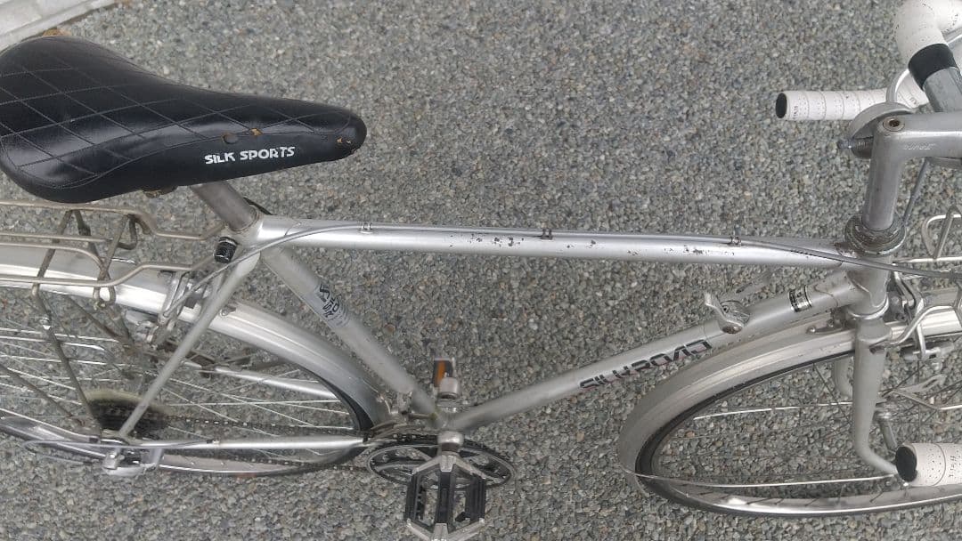 片倉シルク SILK ROAD スポルティーフ シルバー