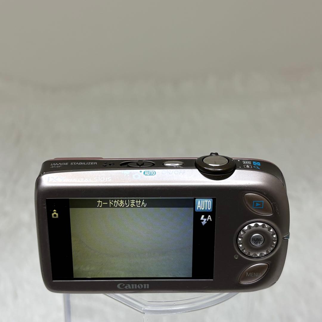 Canon IXY 510IS PC1356 充電器　ピンク コンデジ　動作品