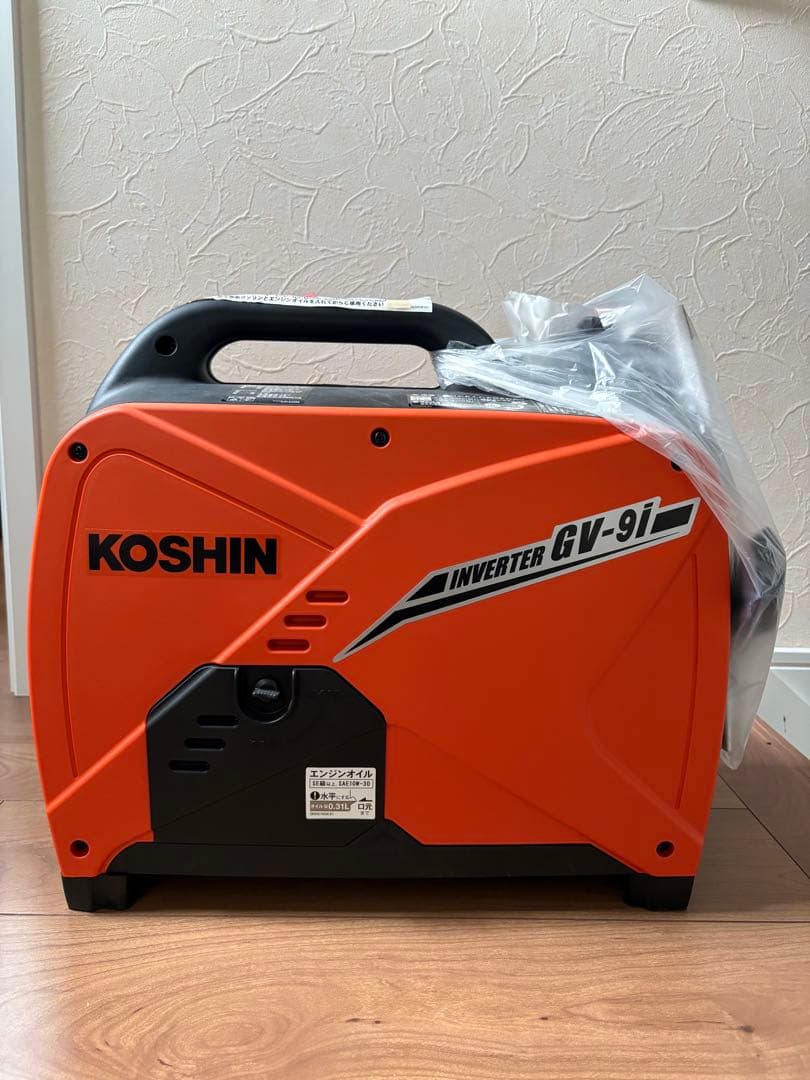 【未使用】KOSHIN インバーター発電機 GV-9i 900VA