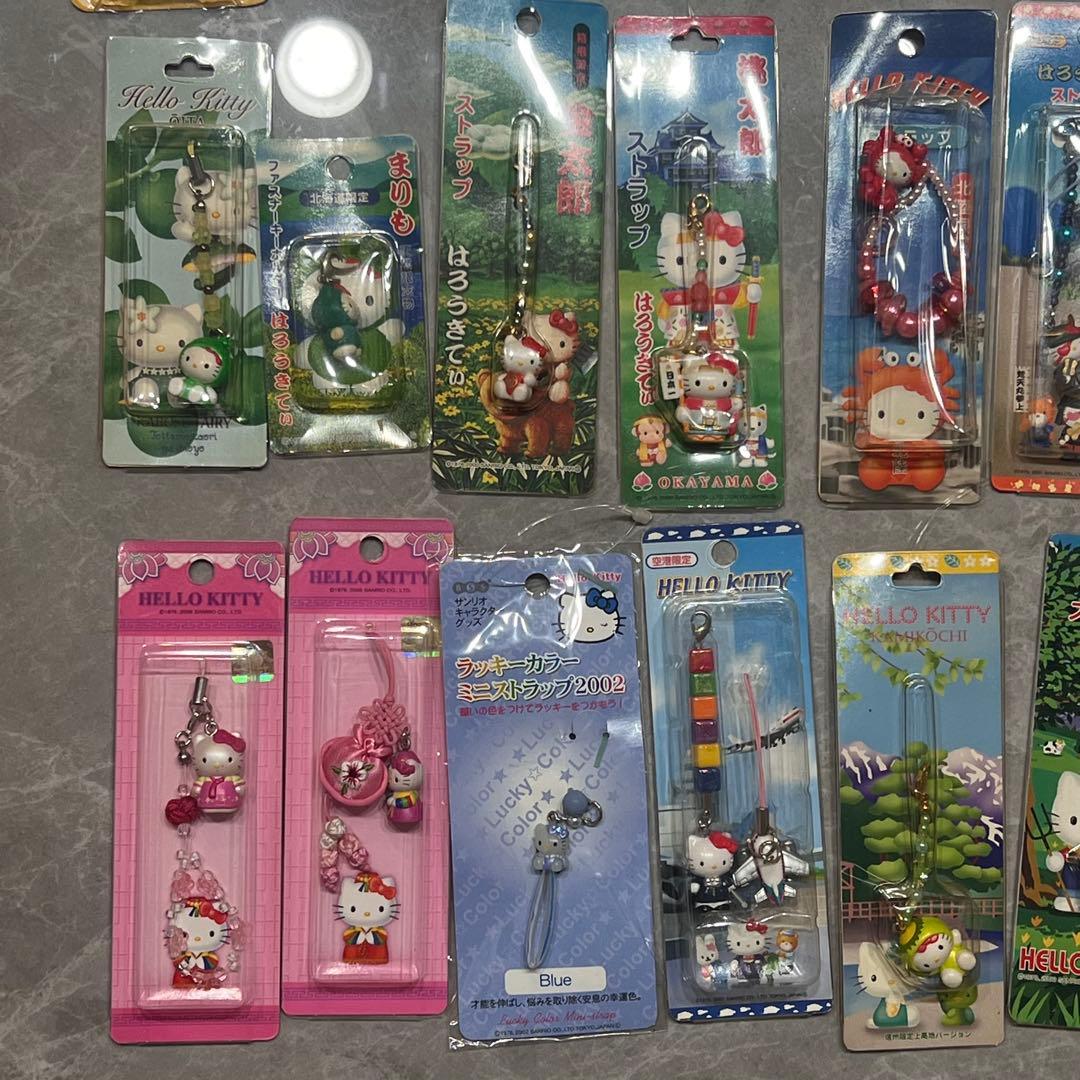 ご当地キティ ねつけストラップ 平成レトロ 日焼けキティ