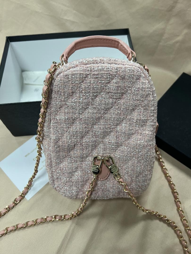 ✨VIP限定 顧客限定 非売品ツイードバックパック ピンク