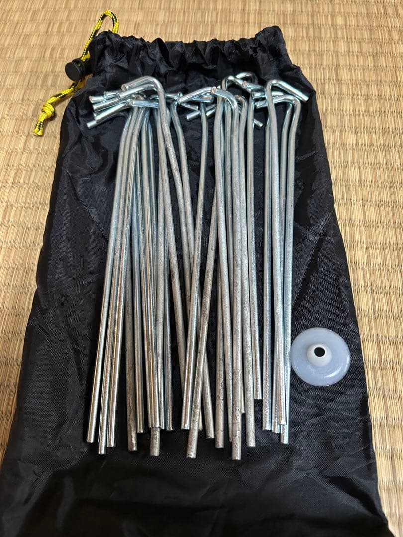 Los Maple ティピー型テント オリーブグリーン　TPU窓付　おまけ付