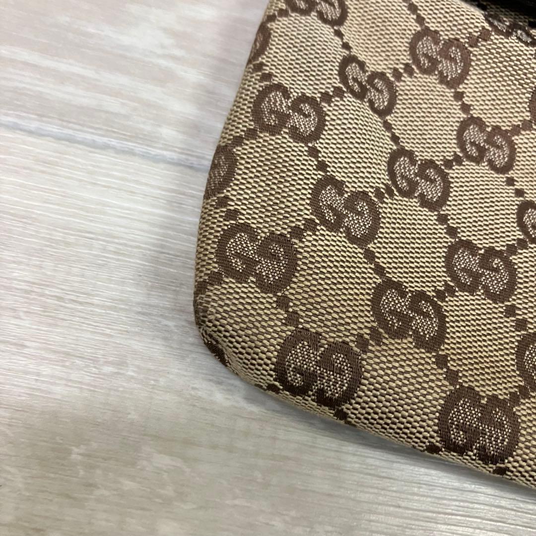 GUCCI グッチ GGキャンバス ボディバッグ ウエストバッグ 28566