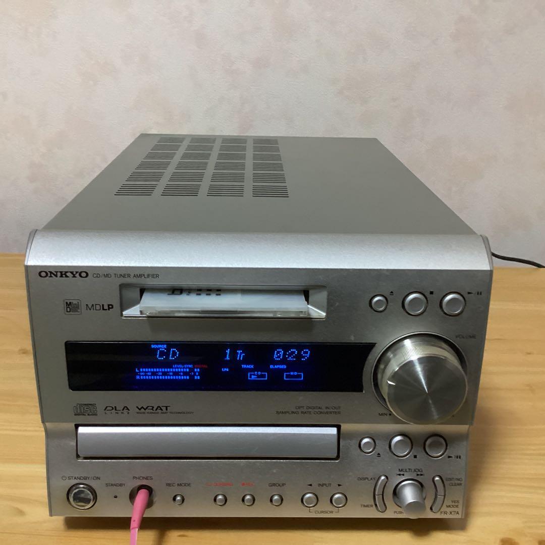 オンキョーONKYO FR-X7A＋V77　アンテナ付き　動作品