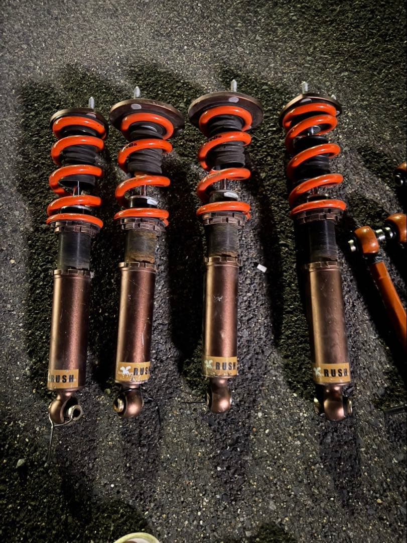 21クラウン ハイブリッド ラッシュ車高調4本セット