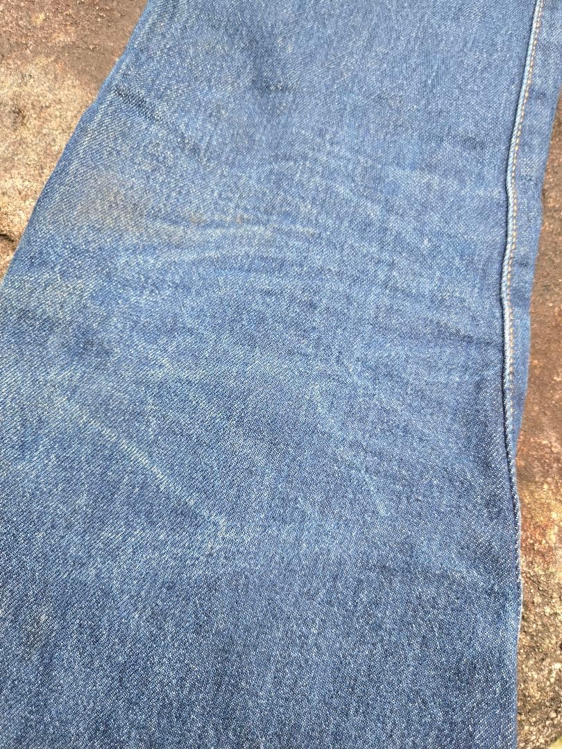 完成された縦落ち 希少W34 内股シングル Levi's 501