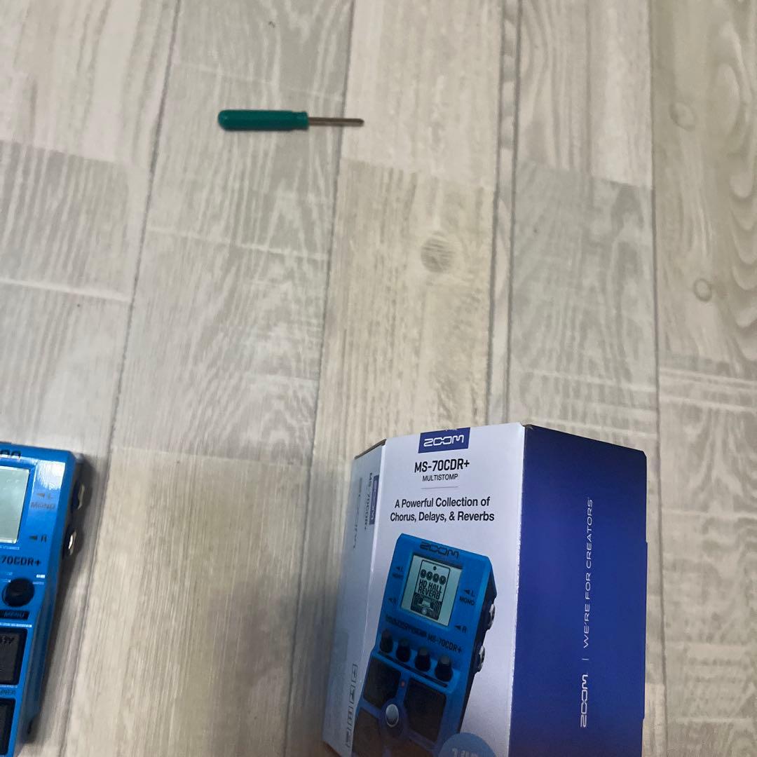 【美品】ZOOM MS-70CDR+ ギターエフェクター