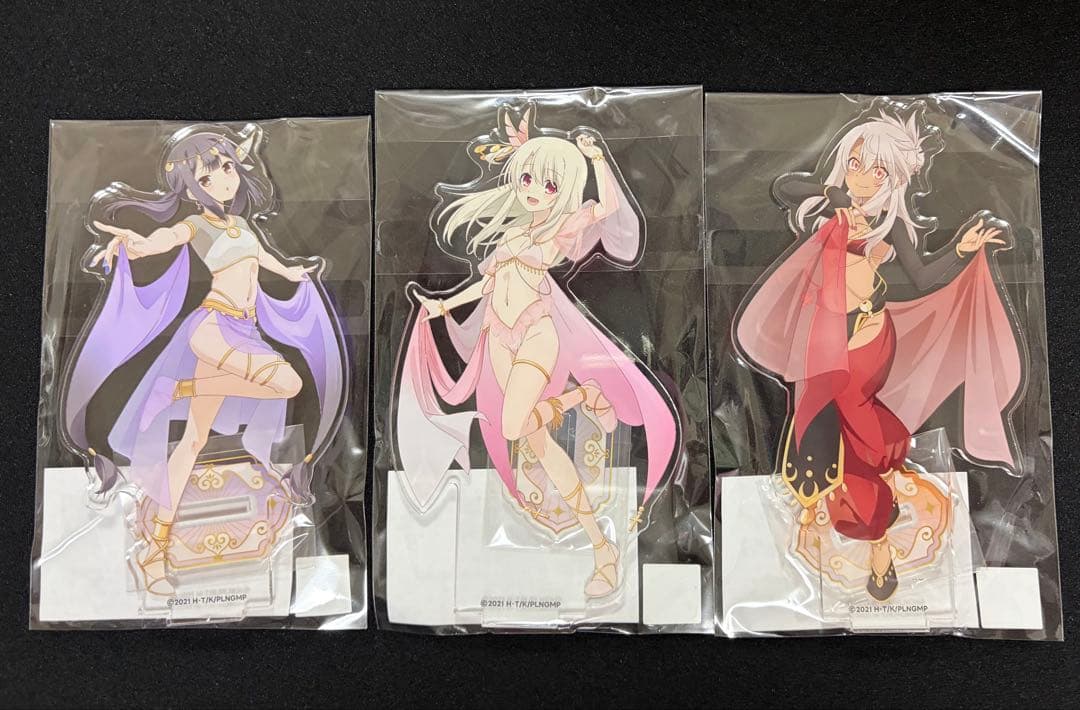 ①アクスタ3種セット　プリズマイリヤ　アラビアンstyle くじ