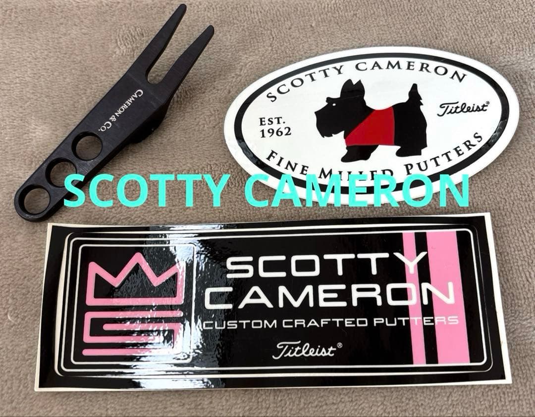 Scotty Cameronピボットツール＆ヴィンテージステッカー2種セット