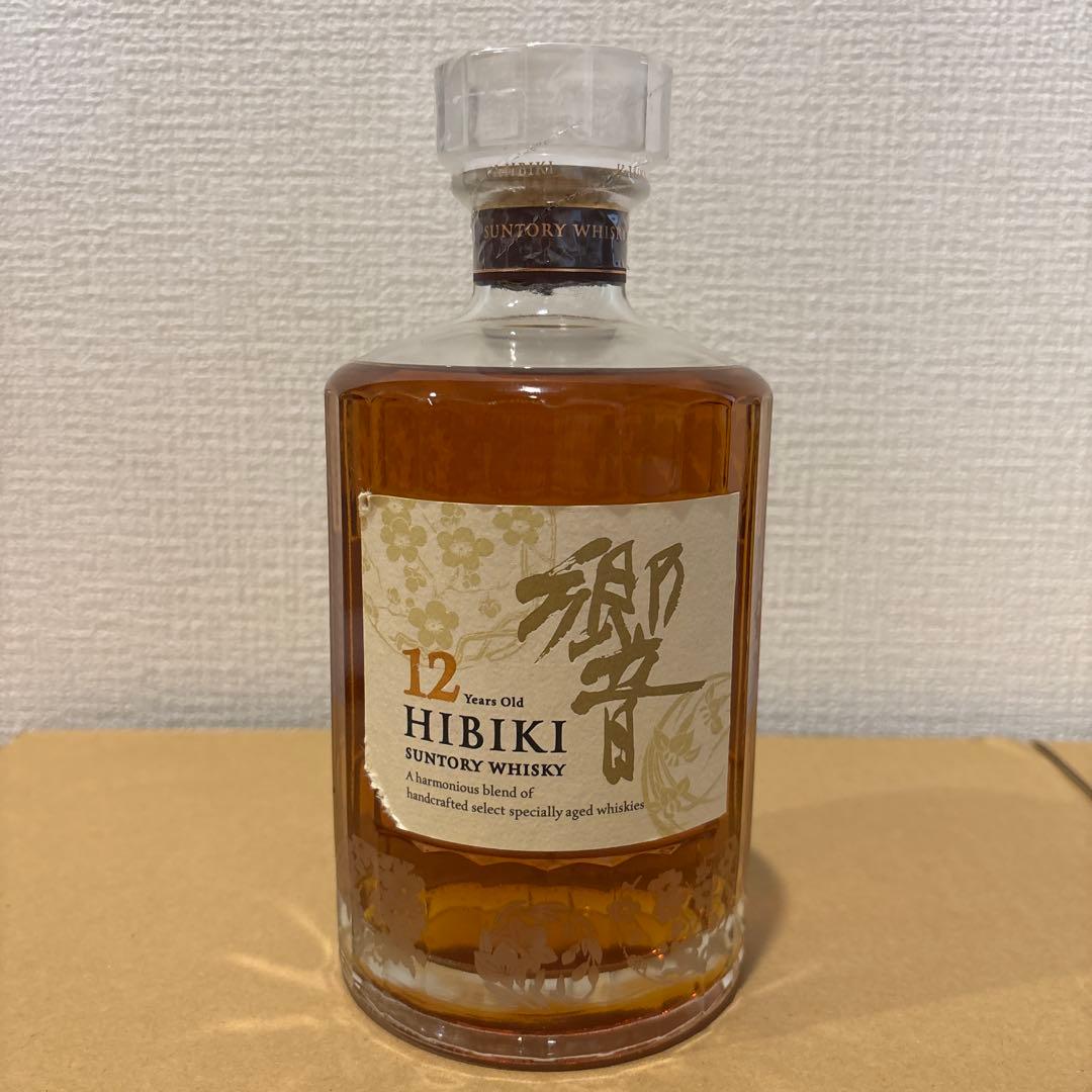 サントリーウイスキー　響12年 意匠ボトル 花鳥風月 700ml 未開封