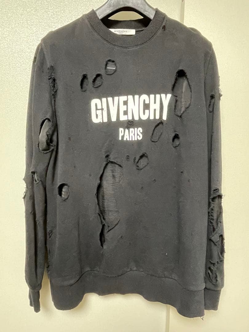 GIVENCHY デストロイ スウェットトレーナー