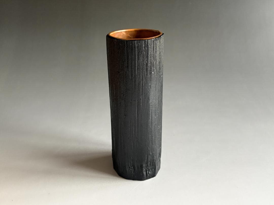 堀内宗完　兼中斎好　一位籠花入　茶道具　表千家