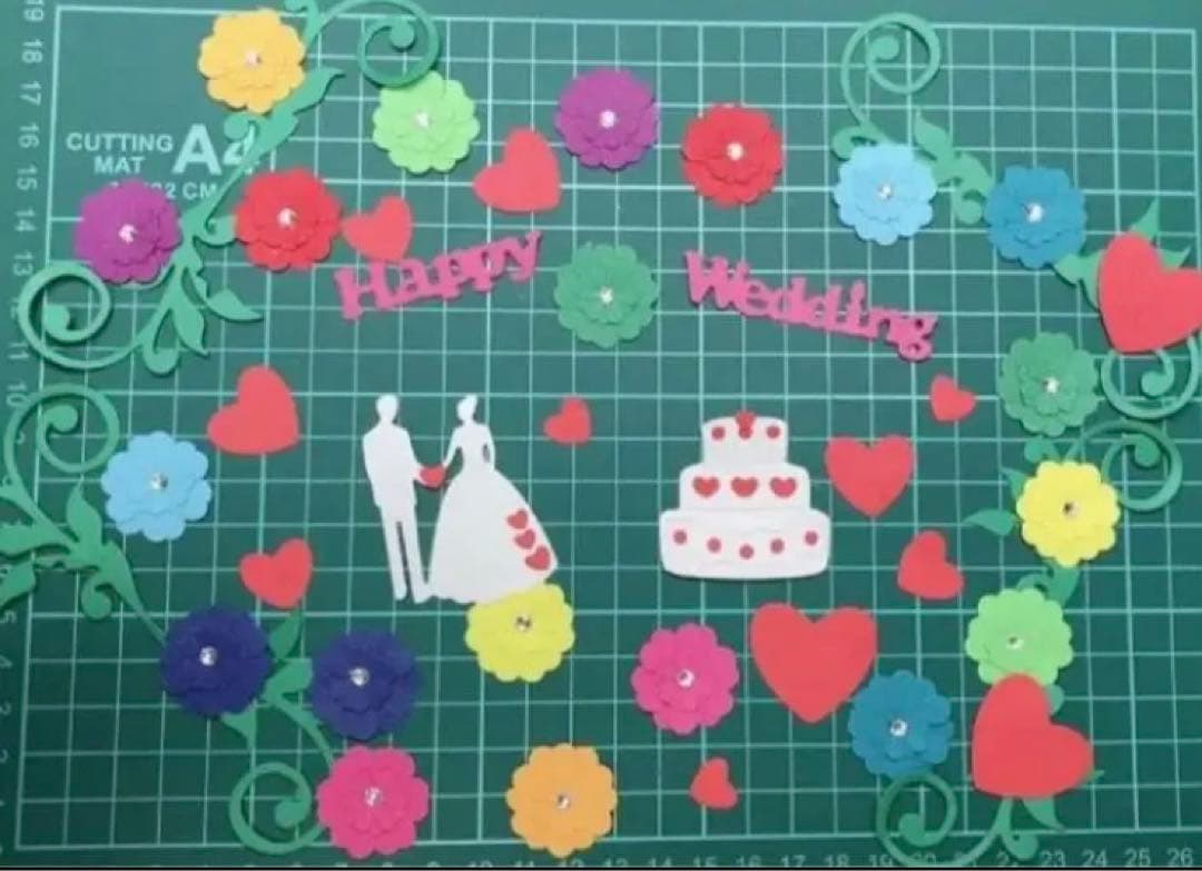 アルバム飾り　ウェディングセット　オーダー受付中（＾∇＾）