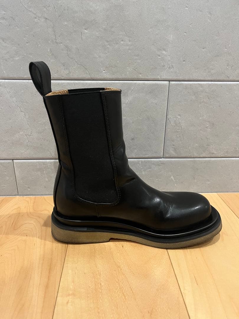 TODAYFUL Leather Middle Boots 38 サイドゴア