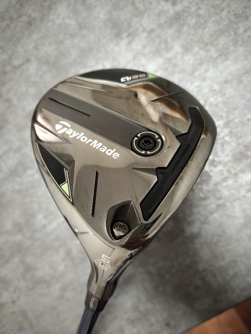 Qi35 5番ウッド 18度 ベンタスブルーTR 7X velocore