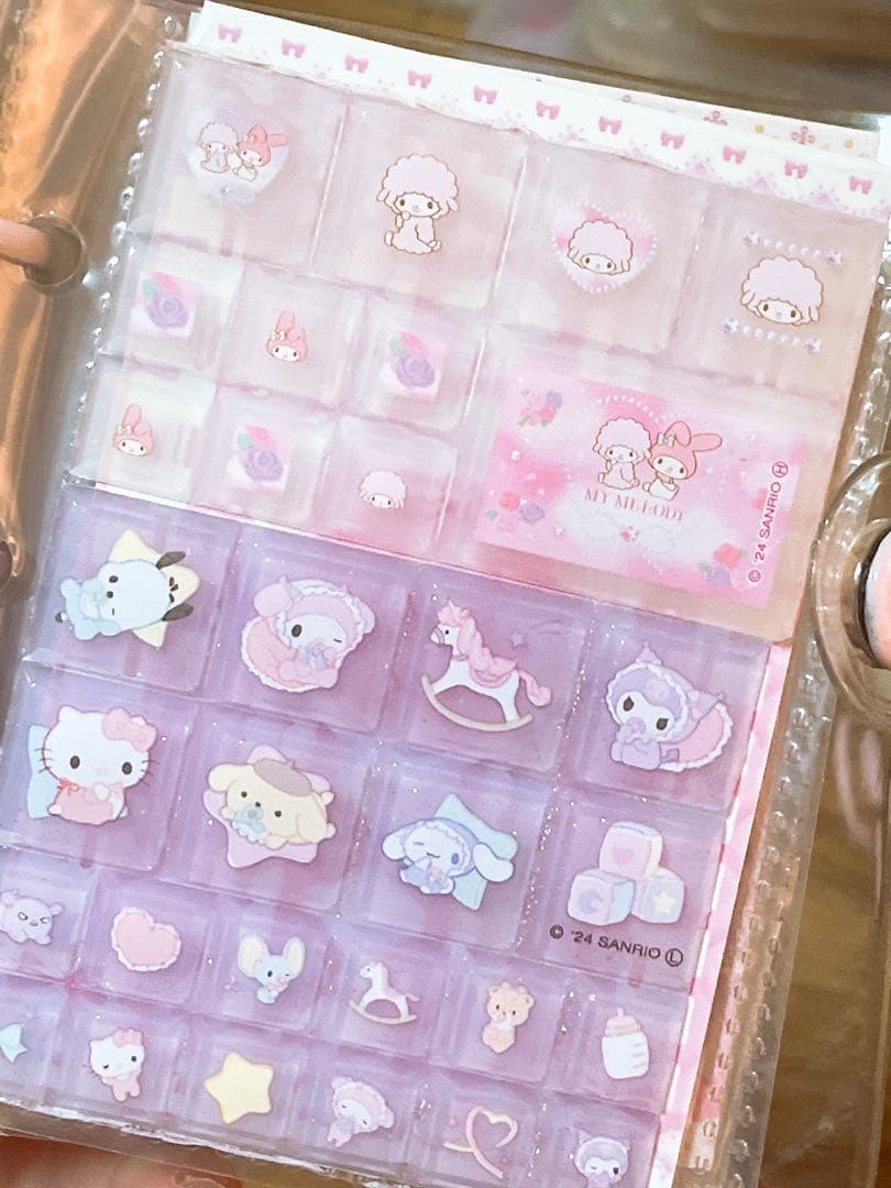 シール帳 完成品 4冊セット ボンボンドロップシール