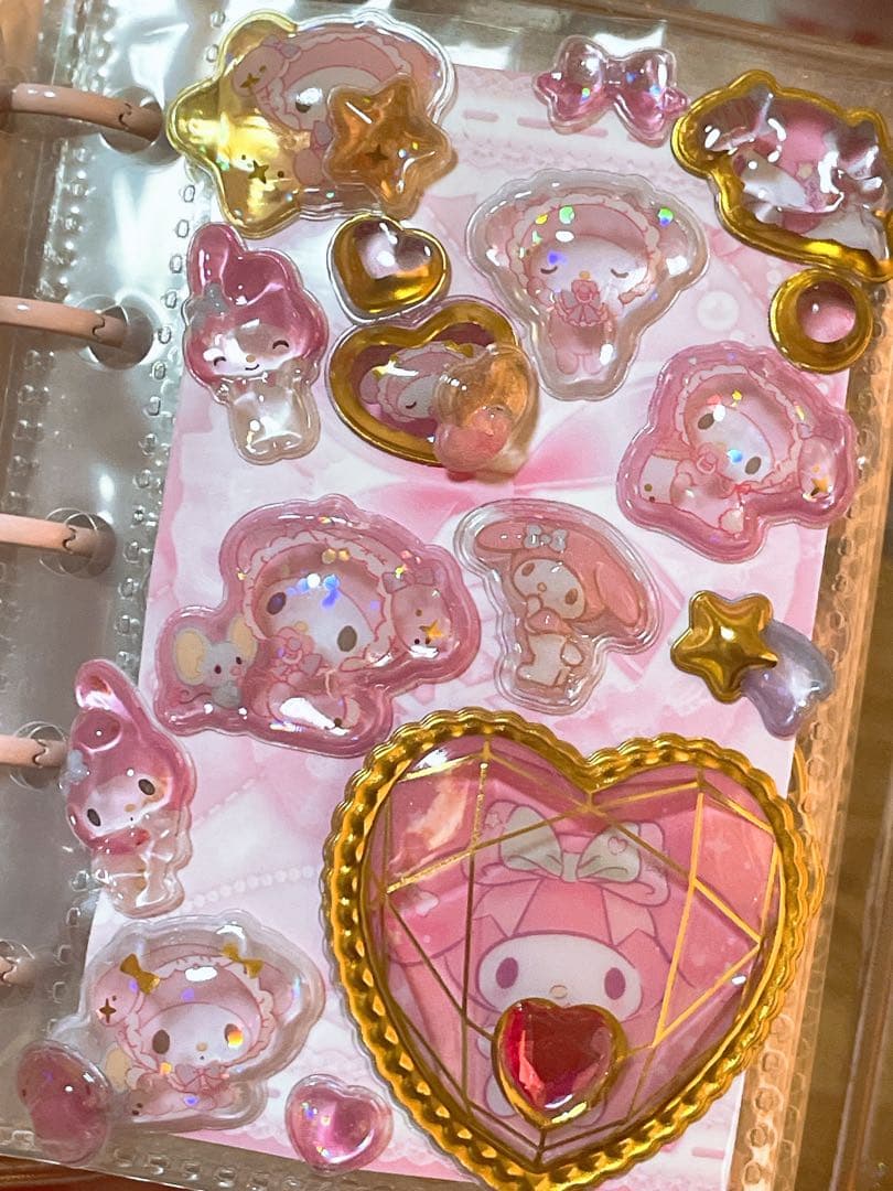 シール帳 完成品 4冊セット ボンボンドロップシール