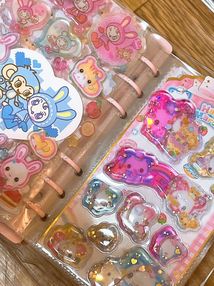 シール帳 完成品 4冊セット ボンボンドロップシール