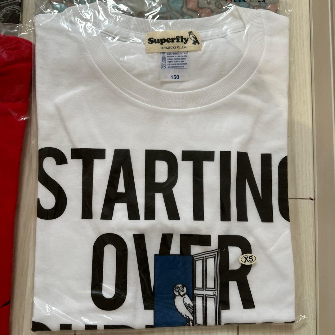 Superfly Tシャツ　新品未開封　ライブグッズ