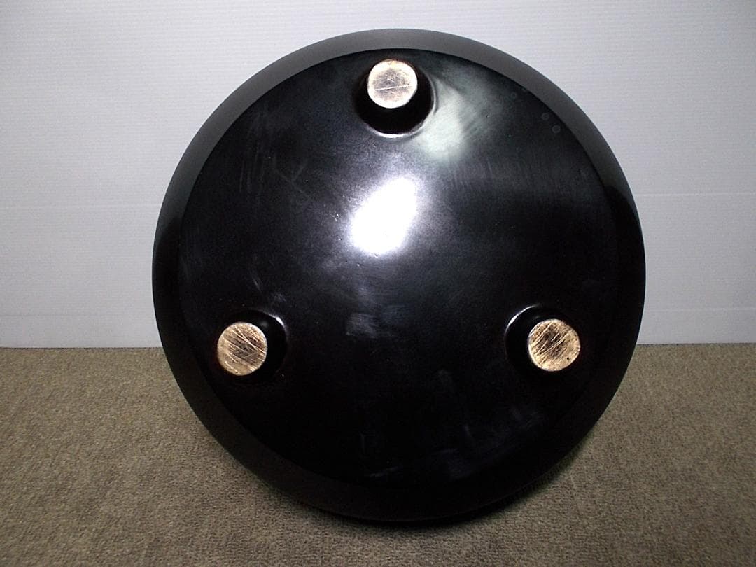 茶道具 風炉釜セット 茶釜 釜環 未使用五徳 重厚唐銅面取風炉 送料込み