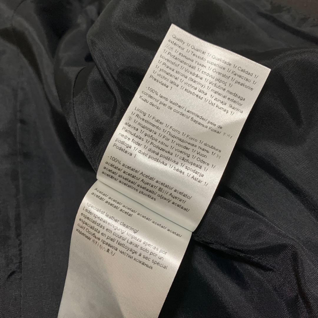 escada【エスカーダ】スパンコール刺繍 ライダースジャケット