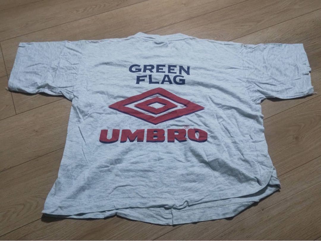 希少！イングランド代表 グリーン・フラッグ アンブロ ヴィンテージ