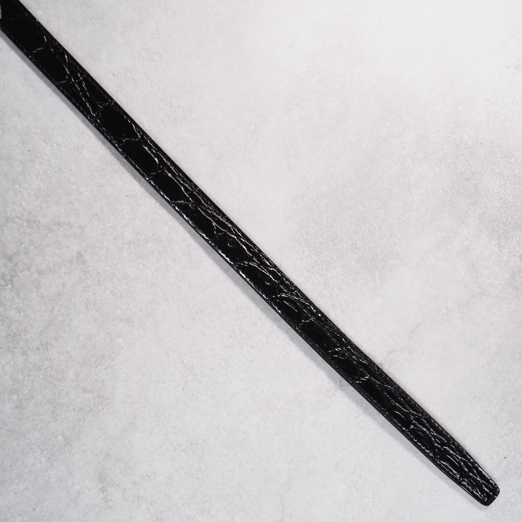 Saint Laurent Paris 21AW 22SS クロコ 型押しベルト