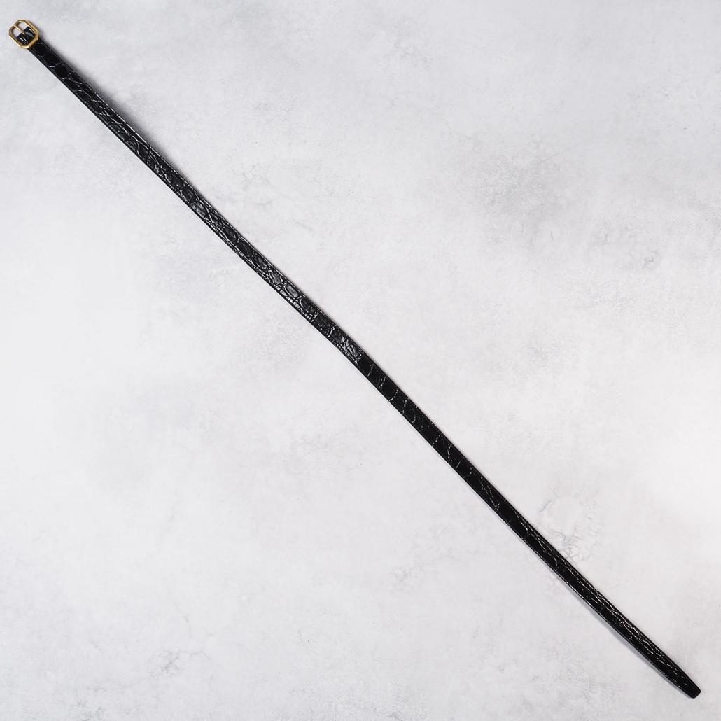 Saint Laurent Paris 21AW 22SS クロコ 型押しベルト