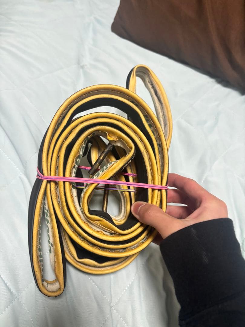 ビットリアラリー　チューブラータイヤ 黒/黄色