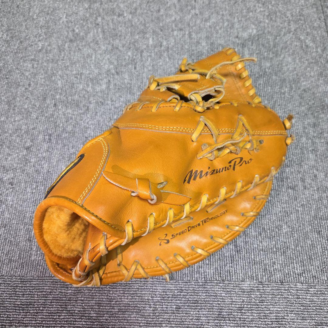 MizunoPro 硬式グローブ オレンジ