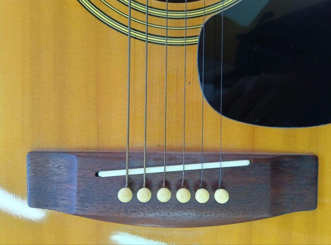 ヤマハ　アコースティックギター　FG-120F YAMAHA　黒ラベル　カバー付