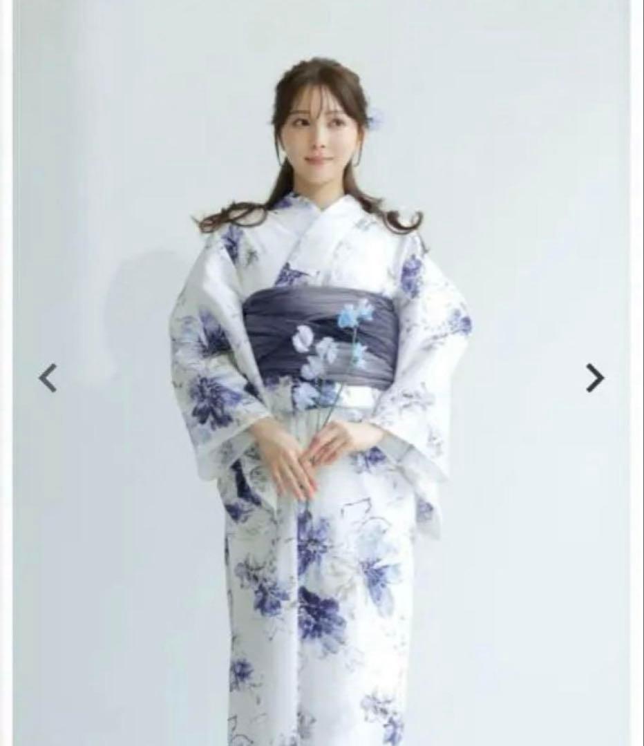 【新品未使用】Dita 浴衣 水彩の明鏡しらべ