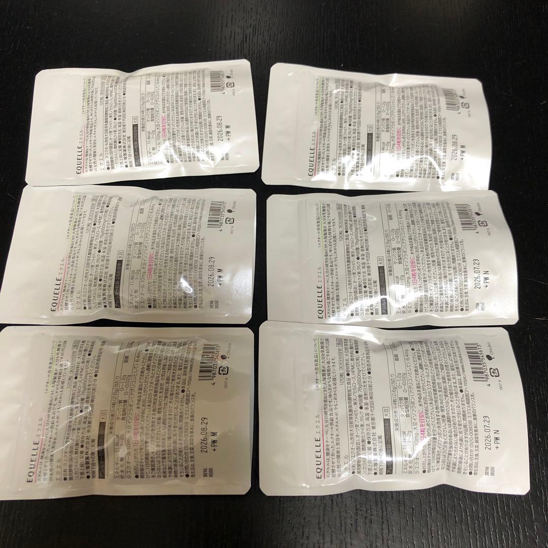 【正規品】６袋セット 大塚製薬 エクエル パウチ 120粒入