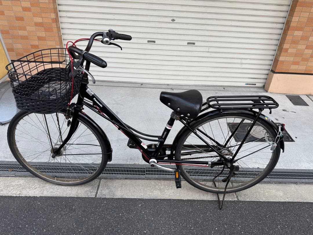 51 自転車 パナソニック 大阪市 【引取り限定】 26インチ 変速付き