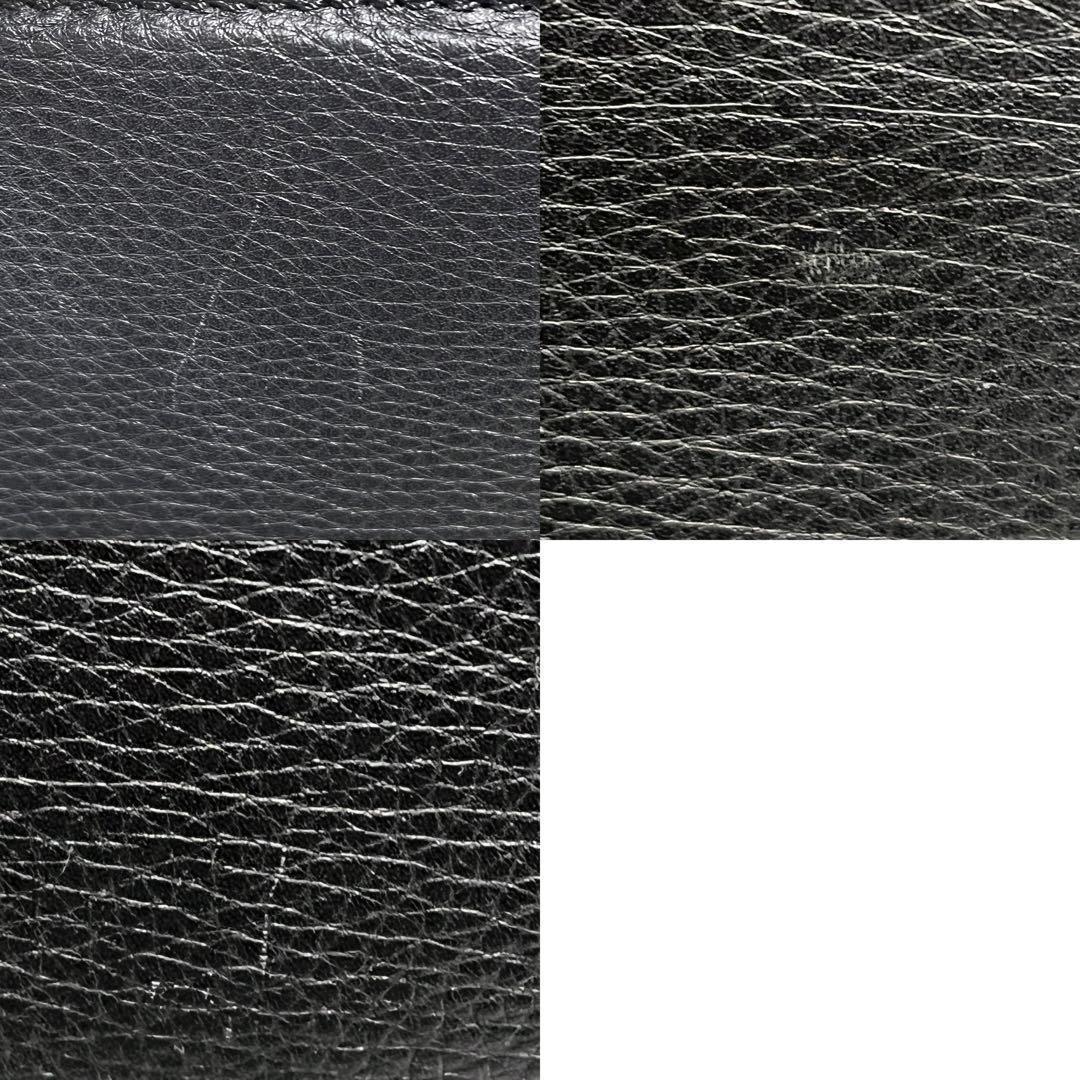 バーバリーズ レザー トートバッグ ハンドバッグ ブラック B69