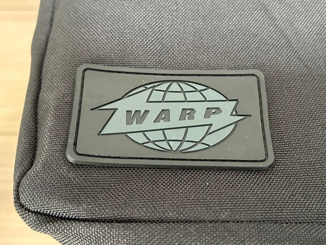 【匿名配送】WARP ワープ　レコードバッグ　レコード収納　DJ