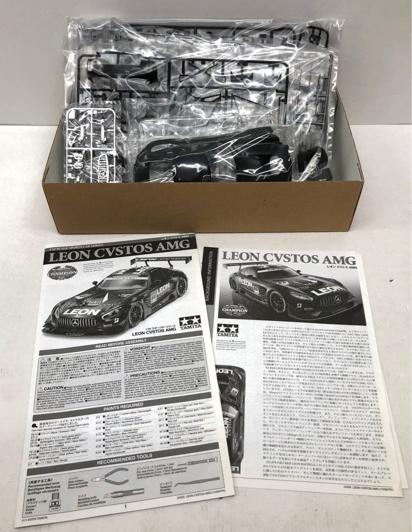 【未組立】レオン クストス AMG タミヤ 1/24 スポーツカーシリーズ