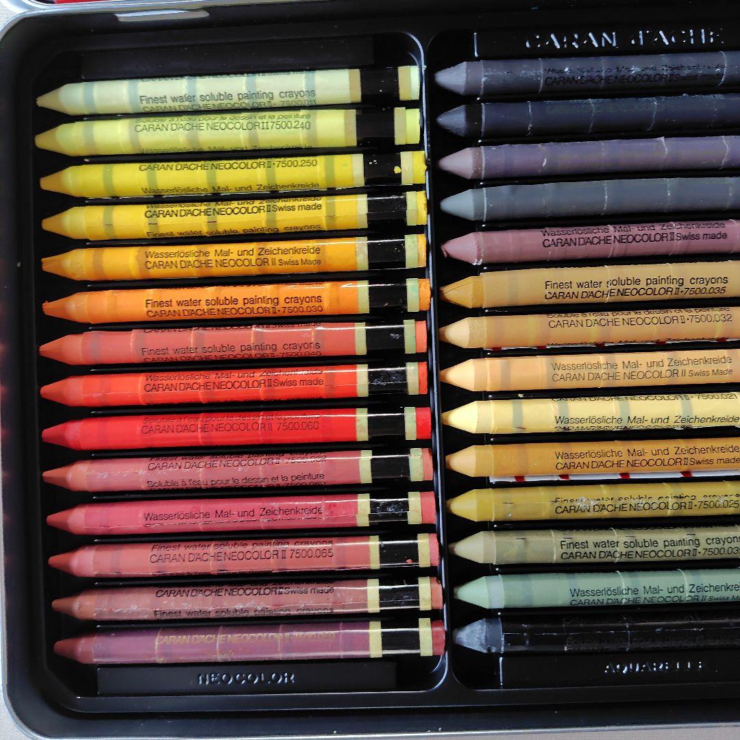 a*o様 CRAN D'ACHE NEOCOLOR II 84色セット