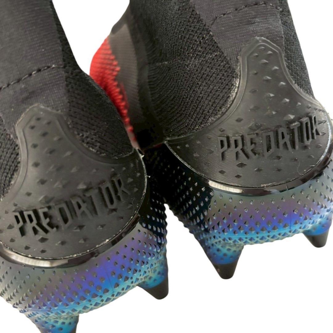 adidas アディダス スパイク 赤 黒 メンズ 26.5cm