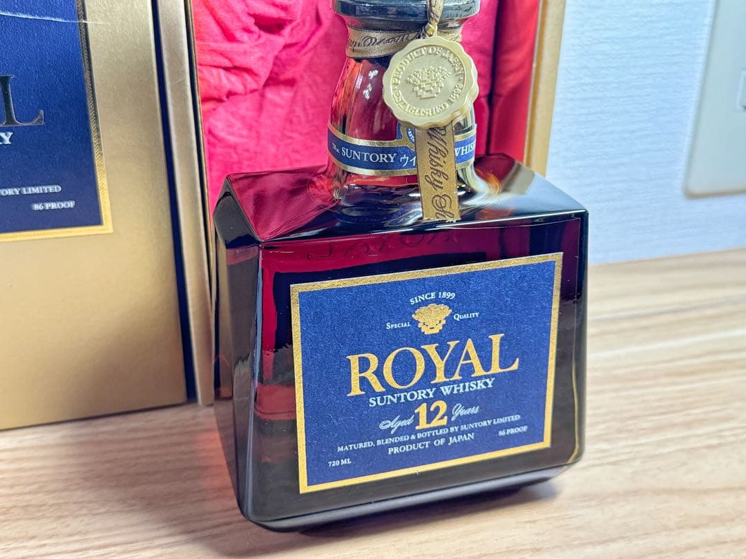 【希少】SUNTORY  プレミアム12年 ブルーラベル