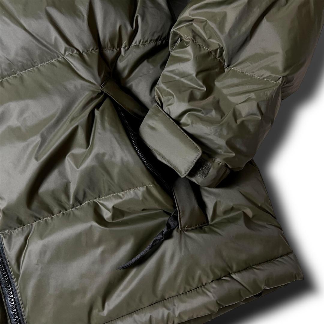 M ノースフェイス RDSグースダウン ハイブリッド ダウンジャケット ヌプシ