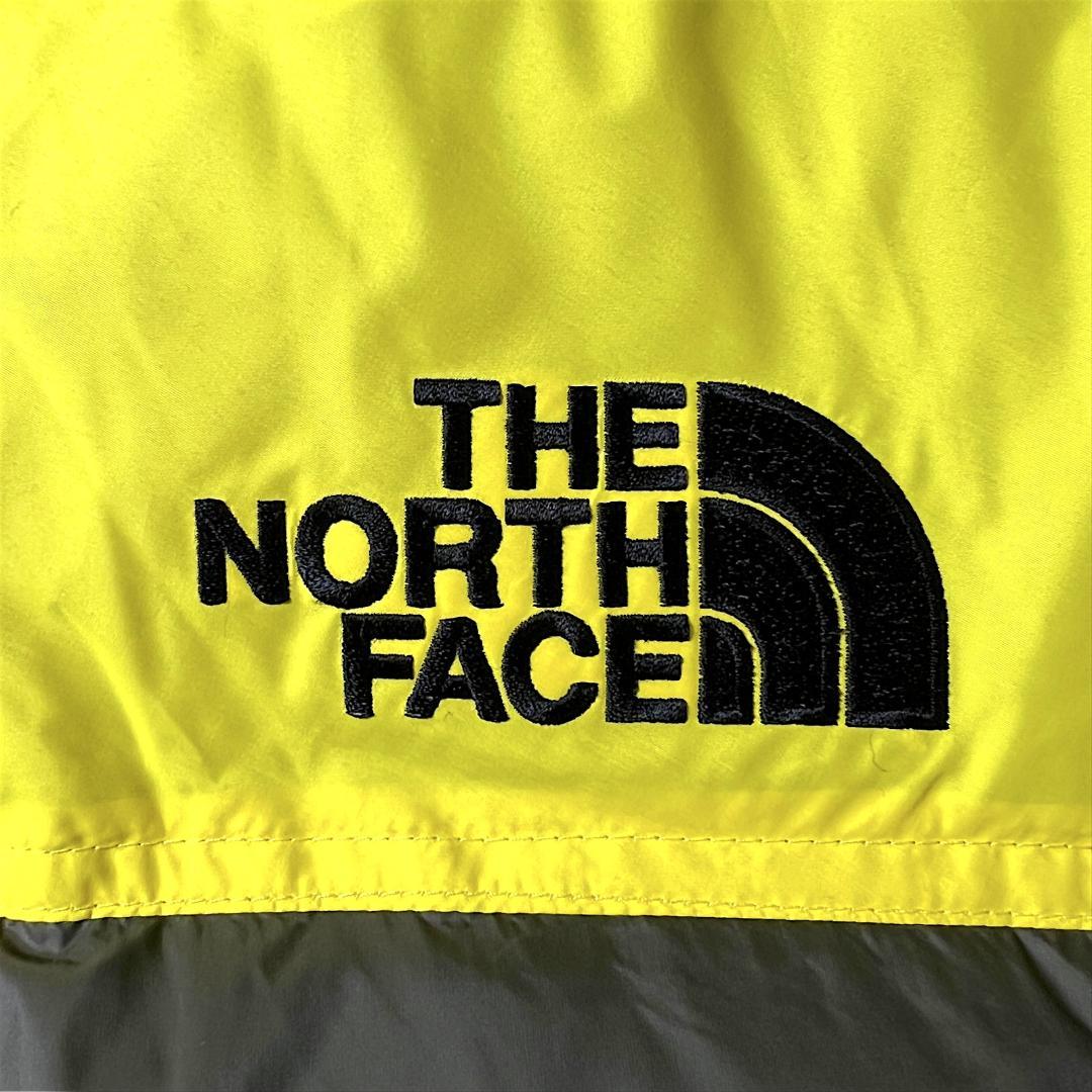 M ノースフェイス RDSグースダウン ハイブリッド ダウンジャケット ヌプシ