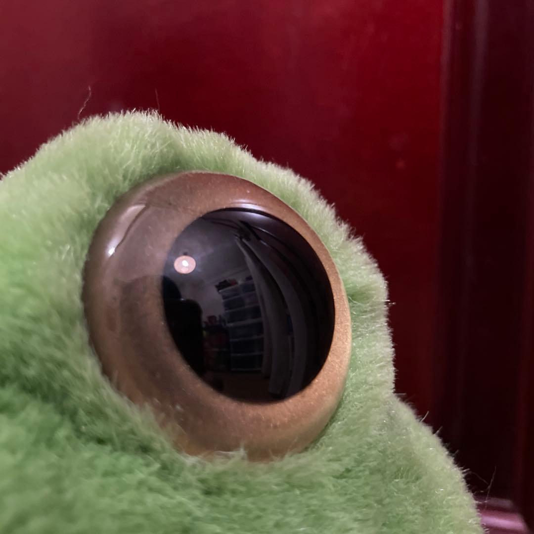 Play Talkin プレイトーキン　カエルのパペット　黄色タグ