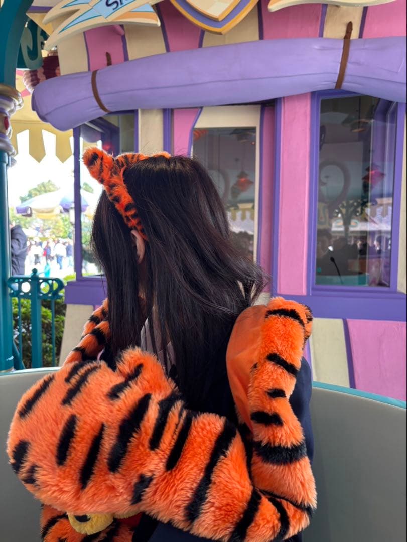 ティガー マフラー ファンキャップ マフラーキャップ ディズニー プーさん