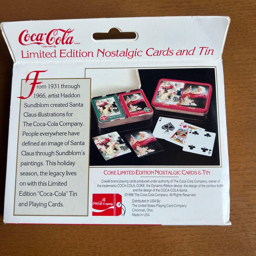 CocaCola Nostalgia Playing Cards コカコーラ